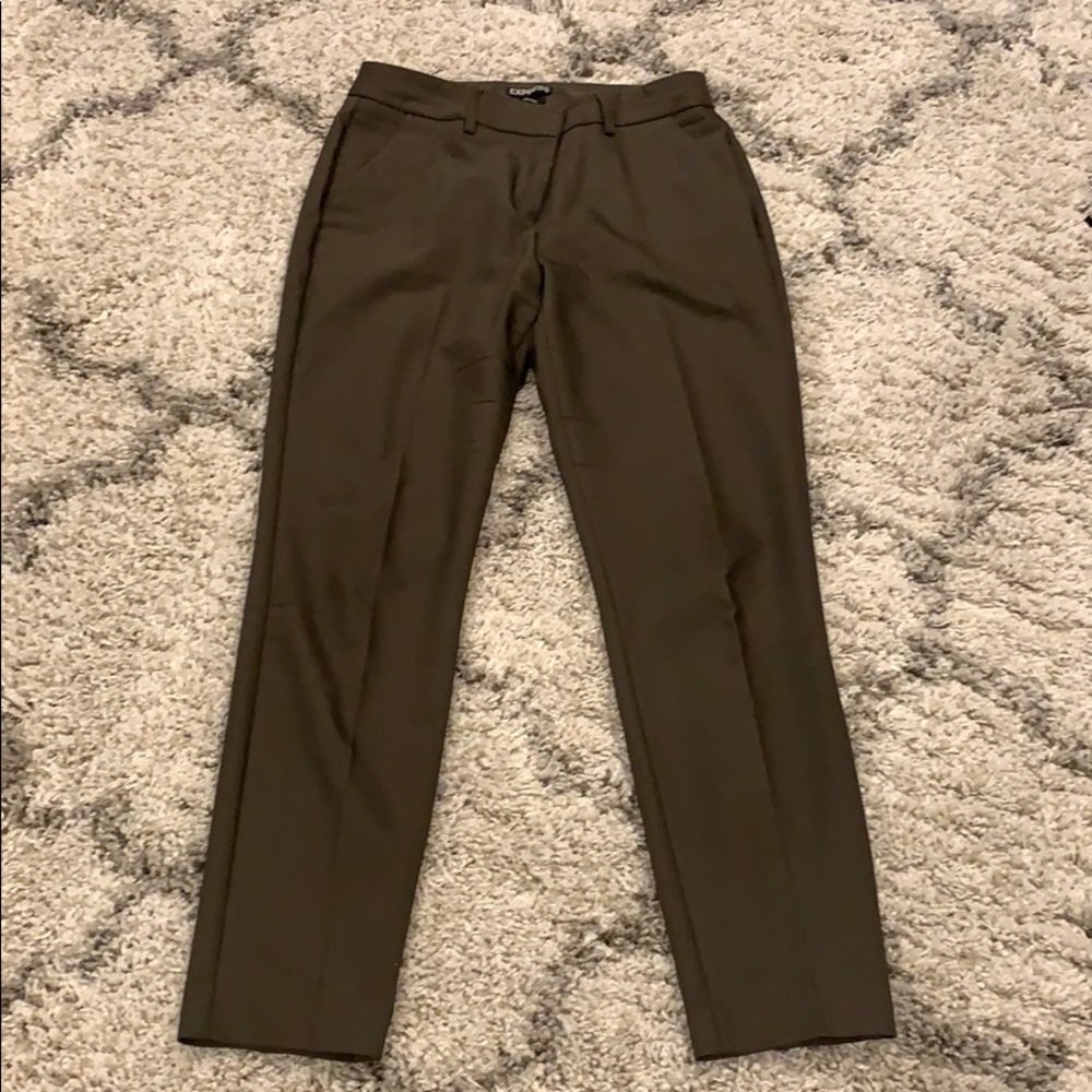 Express Crop Columnist Ankle Pants